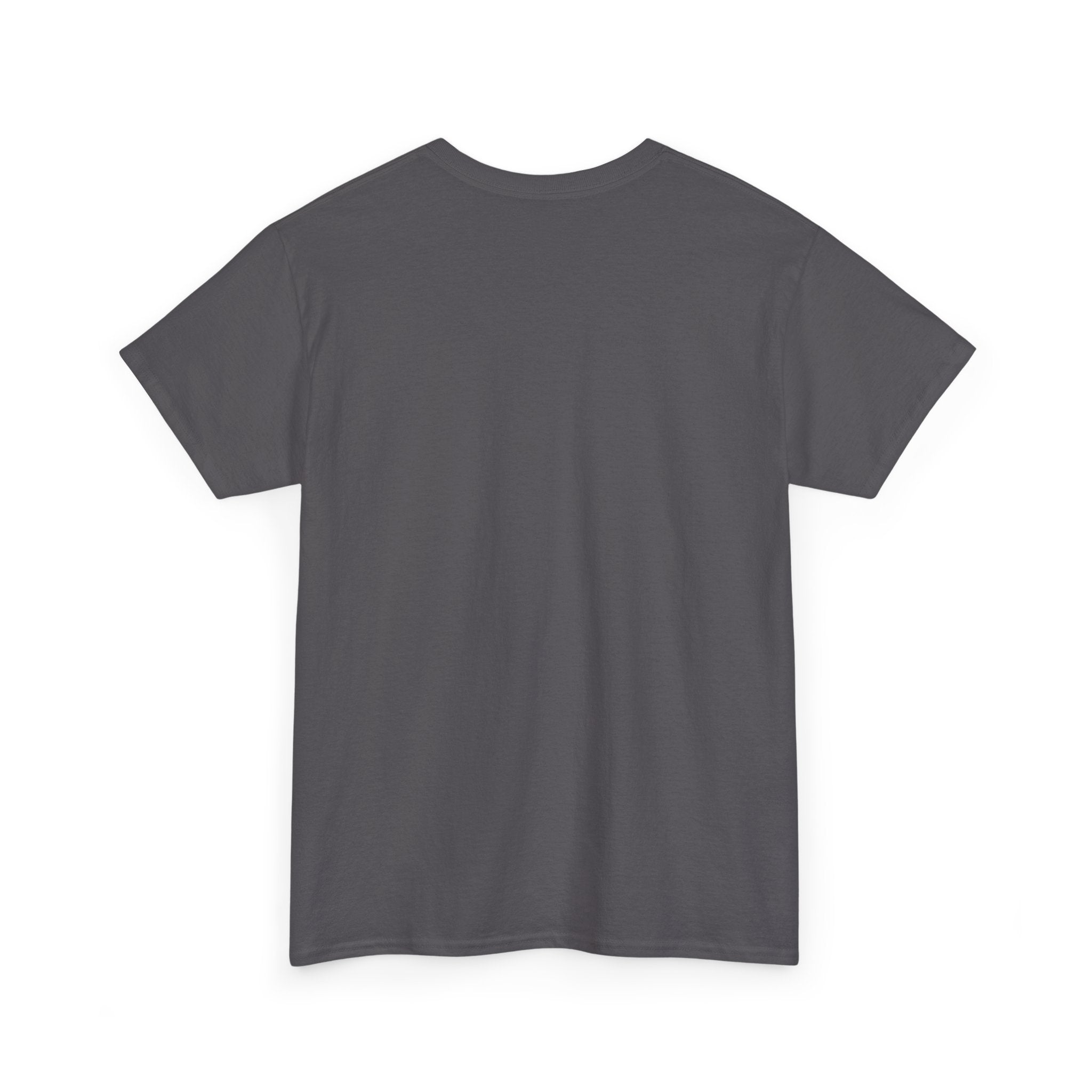 The Politics of Distraction Maze Tee — Red & Blue Graphic T-Shirt