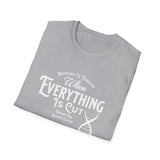 ΩThe End All Of Common Ground - DNA Connected T-Shirt — "Nothing Is Foreign" Illustrated In White