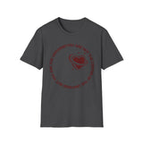 "You Are Not the Center of the Universe, But You Are The Universe" Retro Heart Graphic Tee