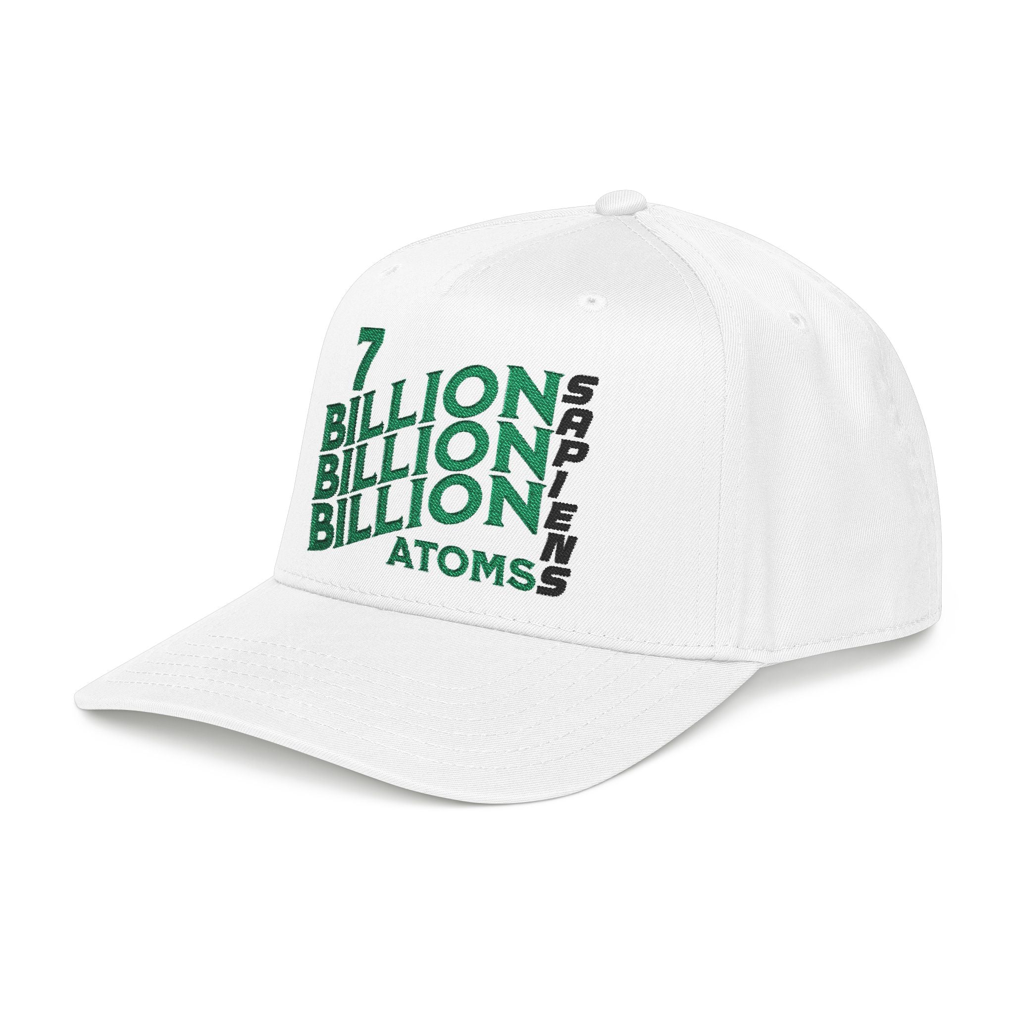 The Common Ground of "7 Billion Billion Billion Atoms" Embroidered Cap