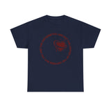 "You Are Not the Center of the Universe, But You Are The Universe" Retro Heart Graphic Tee
