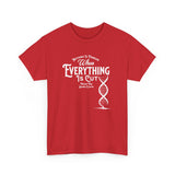 ΩThe End All Of Common Ground - DNA Connected T-Shirt — "Nothing Is Foreign" Illustrated In White