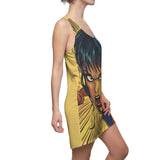 Violent Violet Women's Cut & Sew Racerback Dress (AOP)