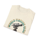 Fishing Club Graphic T-Shirt — Vintage Angler Design ("Fishing" Text)