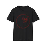 "You Are Not the Center of the Universe, But You Are The Universe" Retro Heart Graphic Tee