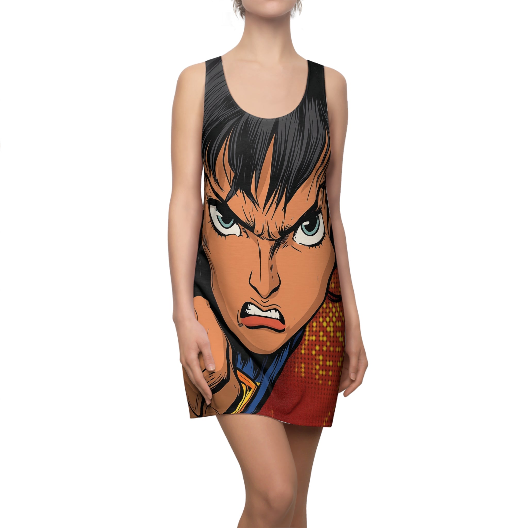 Heavy Harbinger Harper Copy of Women's Cut & Sew Racerback Dress (AOP)