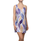 It's Flamin Purple, Mate Women's Cut & Sew Racerback Dress (AOP)