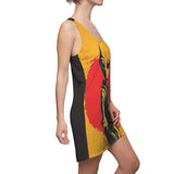 Spotted An Alien Women's Cut & Sew Racerback Dress (AOP)