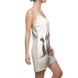 Menagerie Of Mutts Women's Cut & Sew Racerback Dress (AOP)