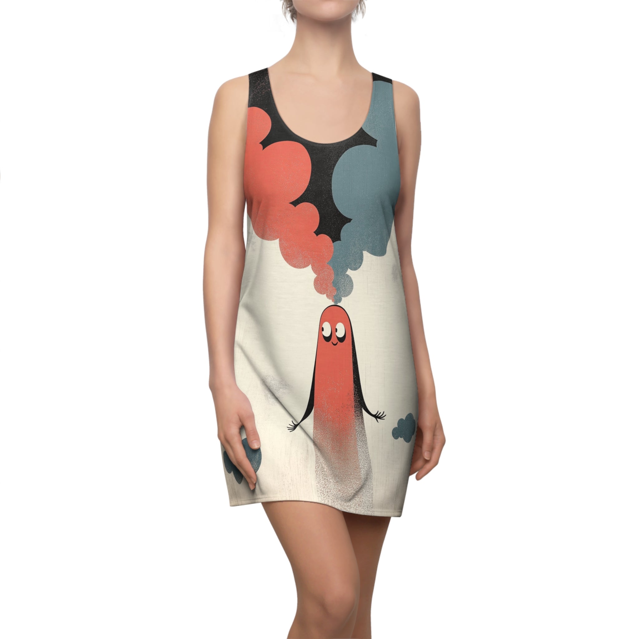 You Lovin It Letitia Women's Cut & Sew Racerback Dress (AOP)