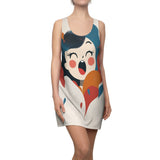 Facing Talent Women's Cut & Sew Racerback Dress (AOP)