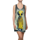 Rain Ready Alien Women's Cut & Sew Racerback Dress (AOP)
